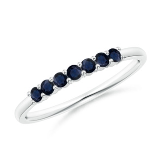 Round A Blue Sapphire