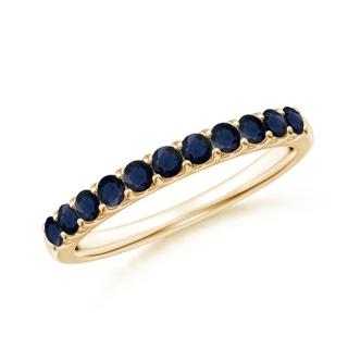 Round A Blue Sapphire