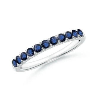 Round AA Blue Sapphire