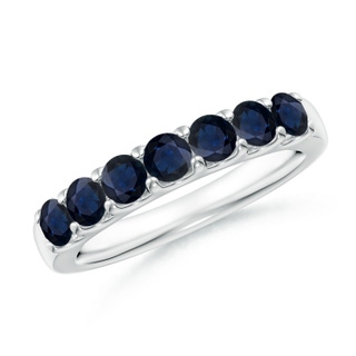 Round A Blue Sapphire