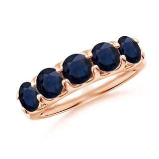 Round A Blue Sapphire