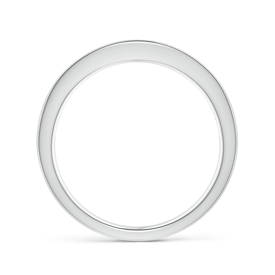 1.8mm AAAA Channel Set Square Emerald Half Eternity Ring in White Gold side 199