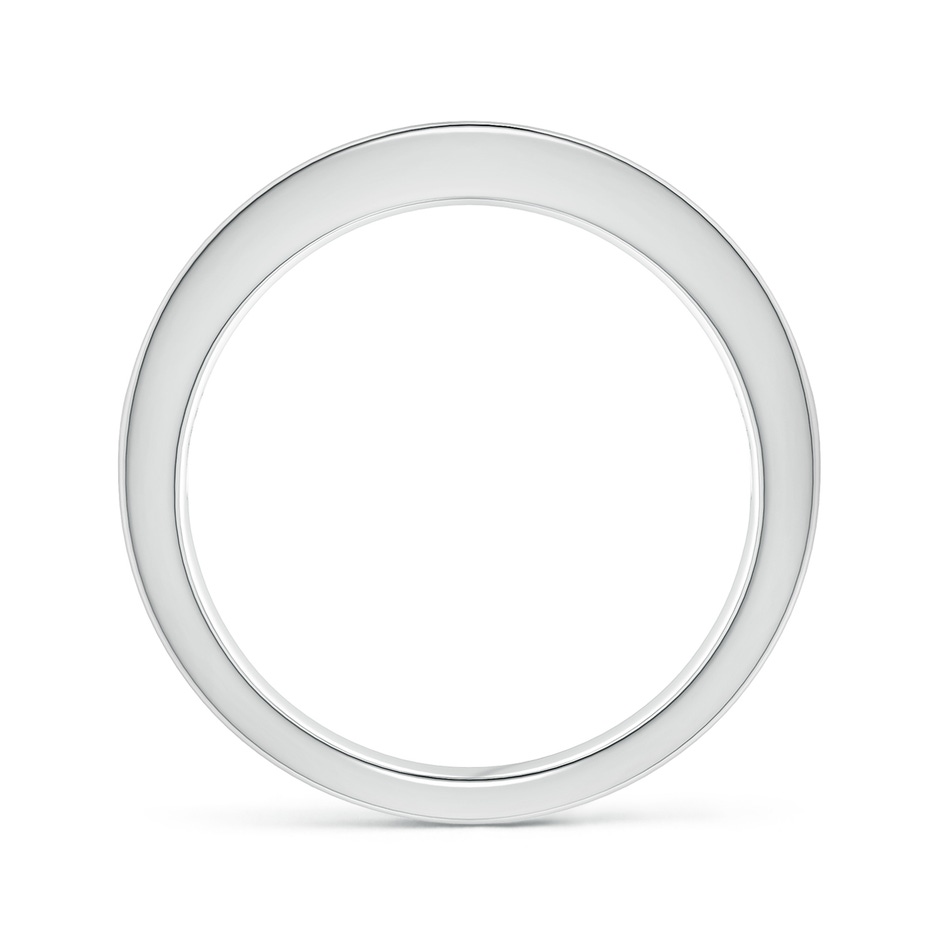 2.4mm AAA Channel Set Square Emerald Half Eternity Ring in White Gold side 199