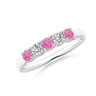 Round AA Pink Sapphire