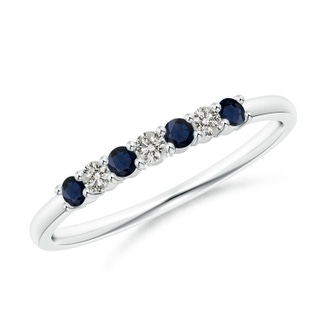 Round A Blue Sapphire