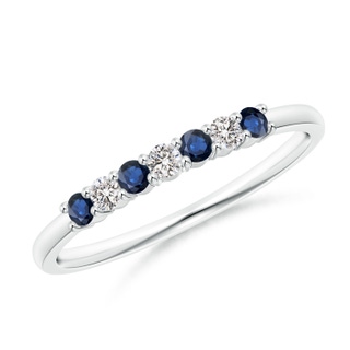 Round AA Blue Sapphire
