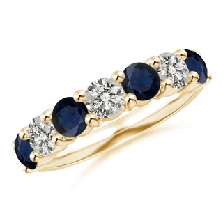 Round A Blue Sapphire