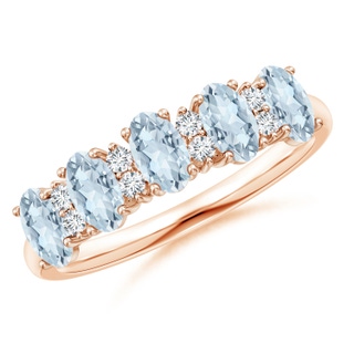 Oval A Aquamarine