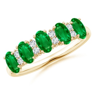 Oval AAAA Emerald