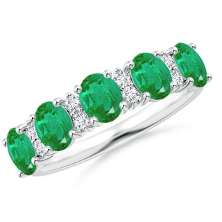 Oval AA Emerald