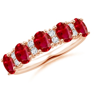 Oval AAA Ruby