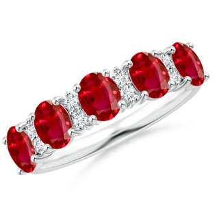 Oval AAA Ruby