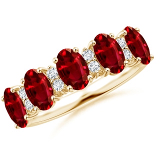 Oval AAAA Ruby