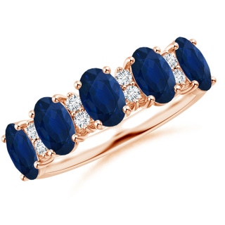 Oval AA Blue Sapphire