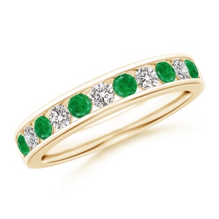 Round AA Emerald