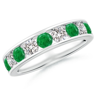 Round AA Emerald