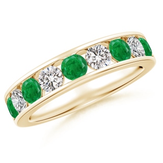 Round AA Emerald