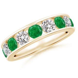 Round AA Emerald