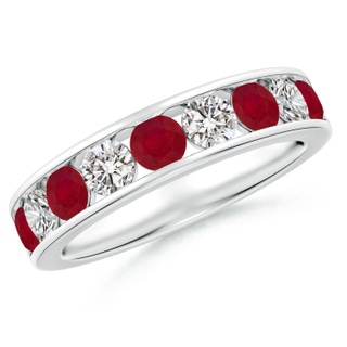 Round AA Ruby