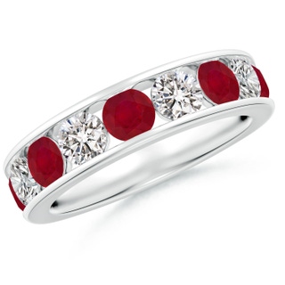 Round AA Ruby