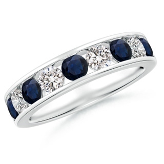 Round A Blue Sapphire