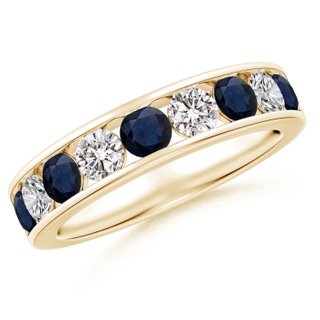 Round A Blue Sapphire