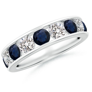 Round A Blue Sapphire