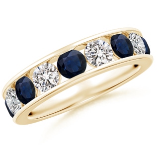 Round A Blue Sapphire