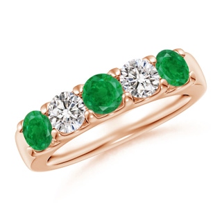 Round AA Emerald