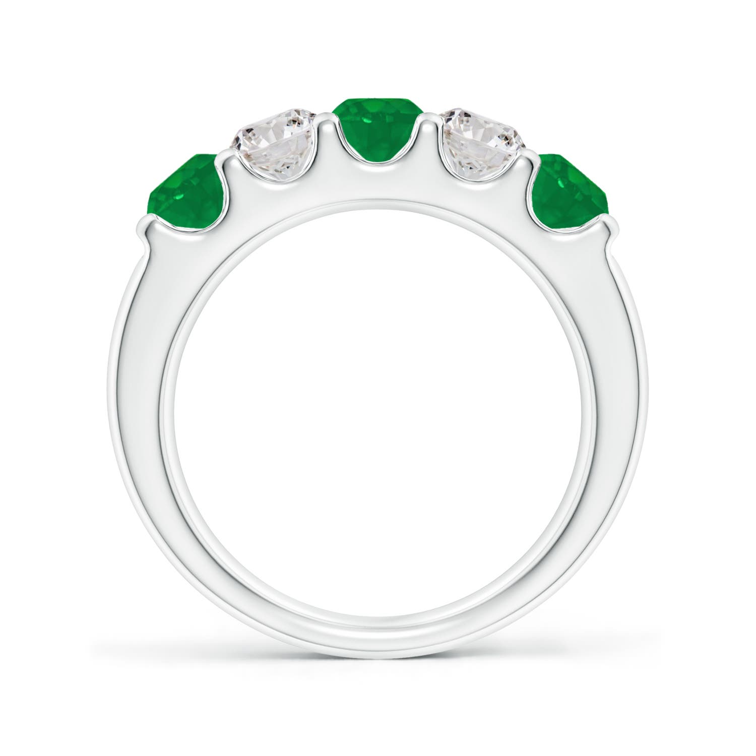 AA - Emerald / 1.41 CT / 14 KT White Gold