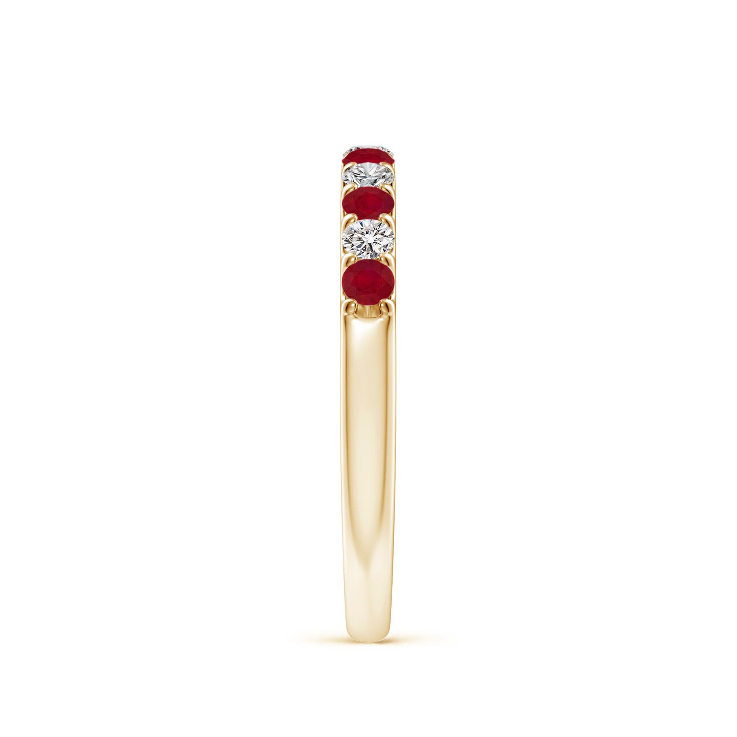 AA - Ruby / 0.53 CT / 14 KT Yellow Gold