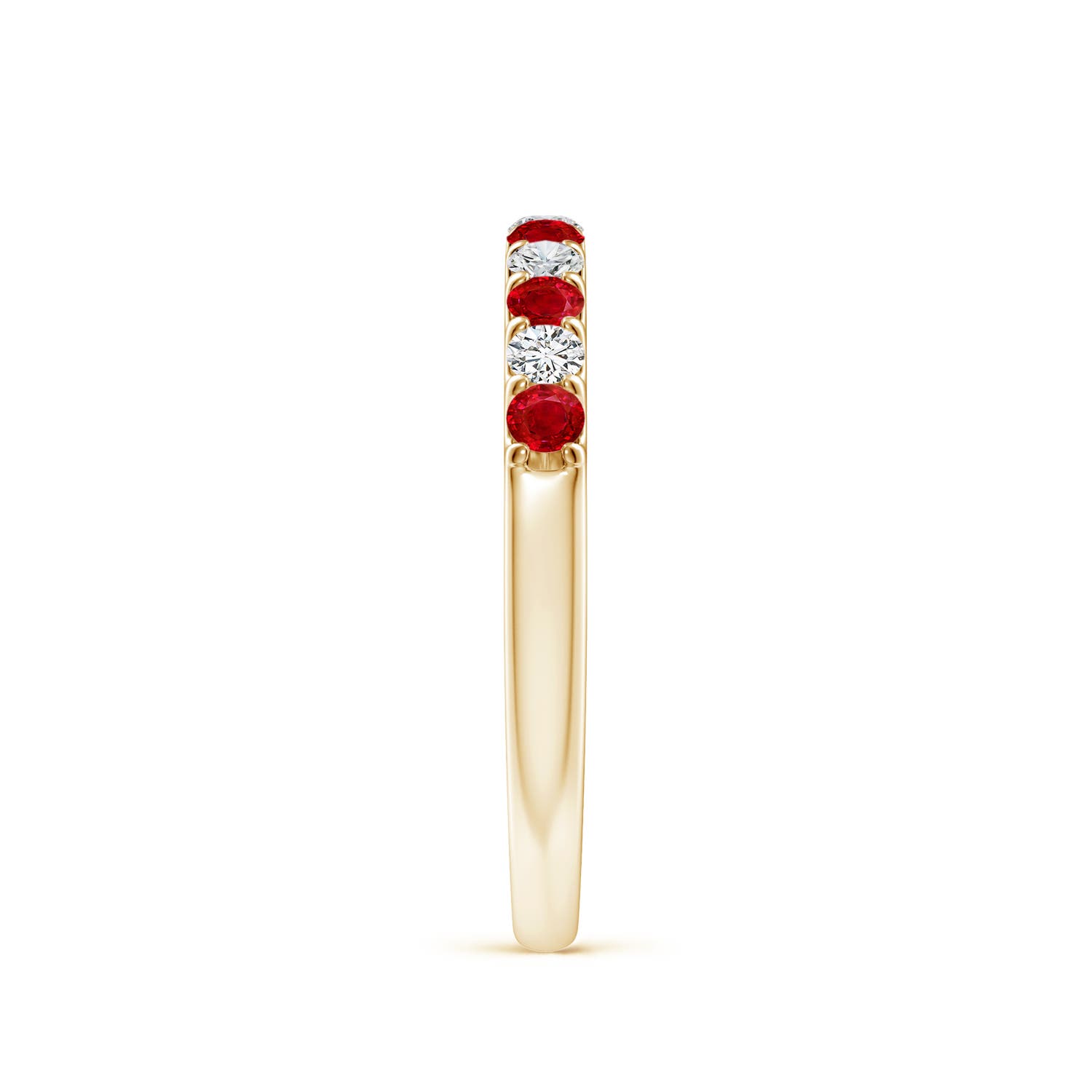 AAA - Ruby / 0.53 CT / 14 KT Yellow Gold