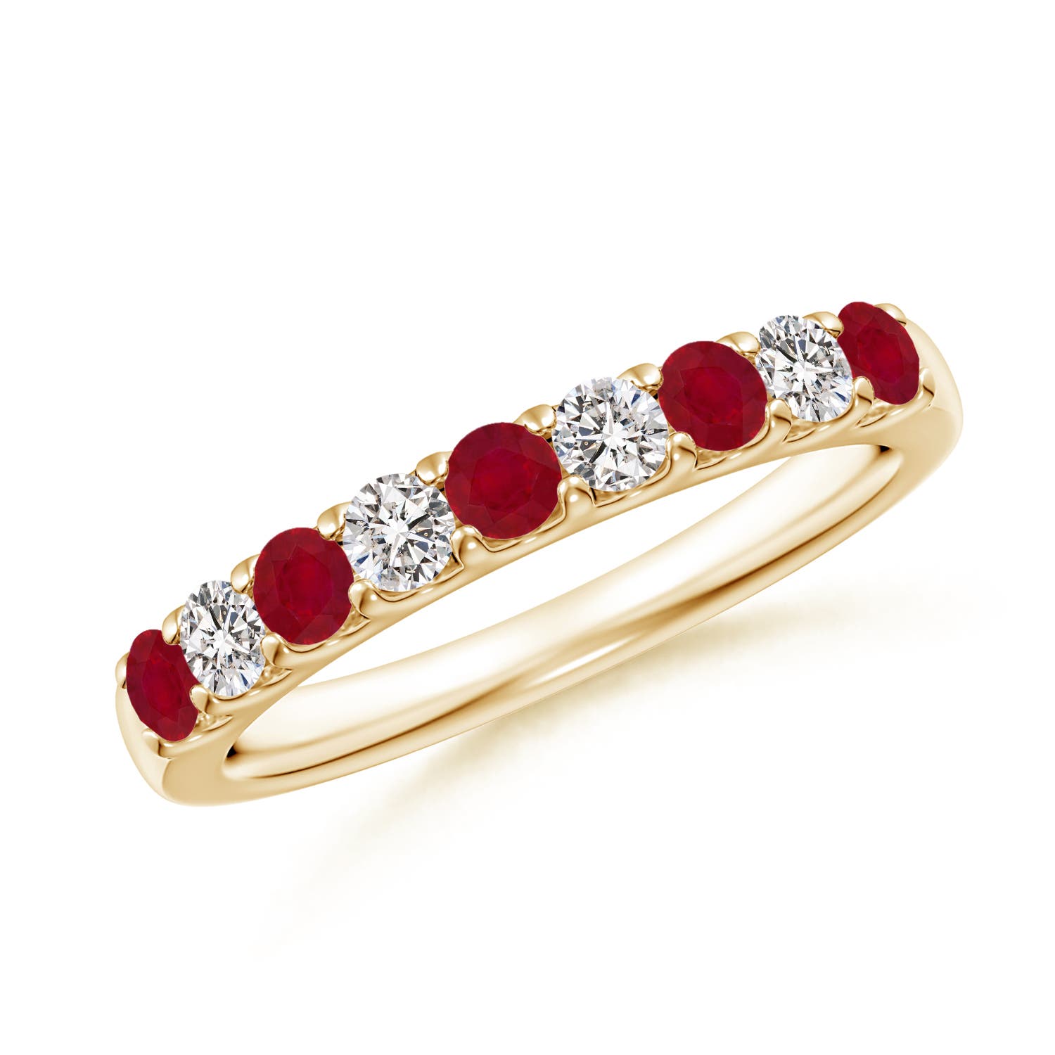 AA - Ruby / 0.73 CT / 14 KT Yellow Gold