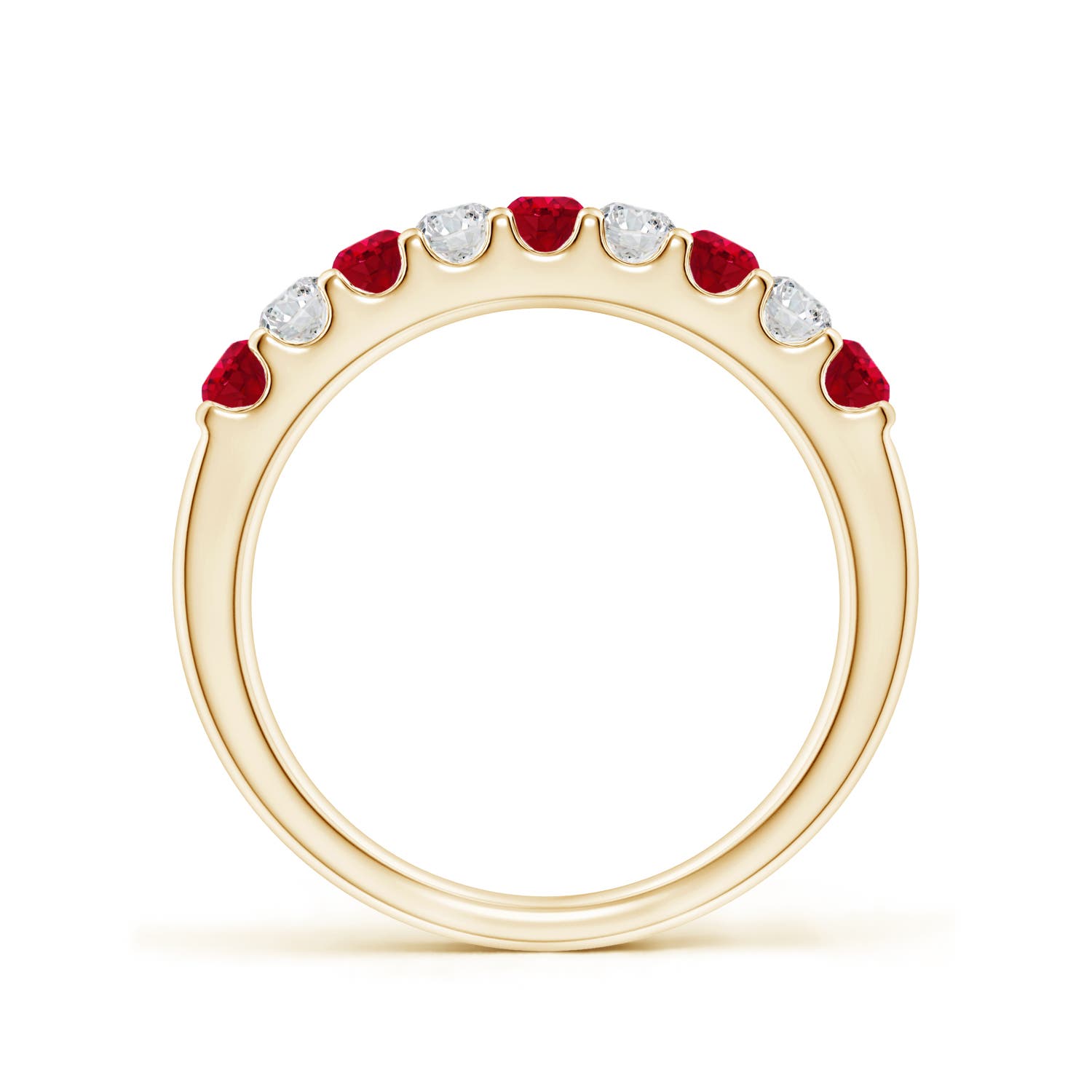 AAA - Ruby / 0.73 CT / 14 KT Yellow Gold