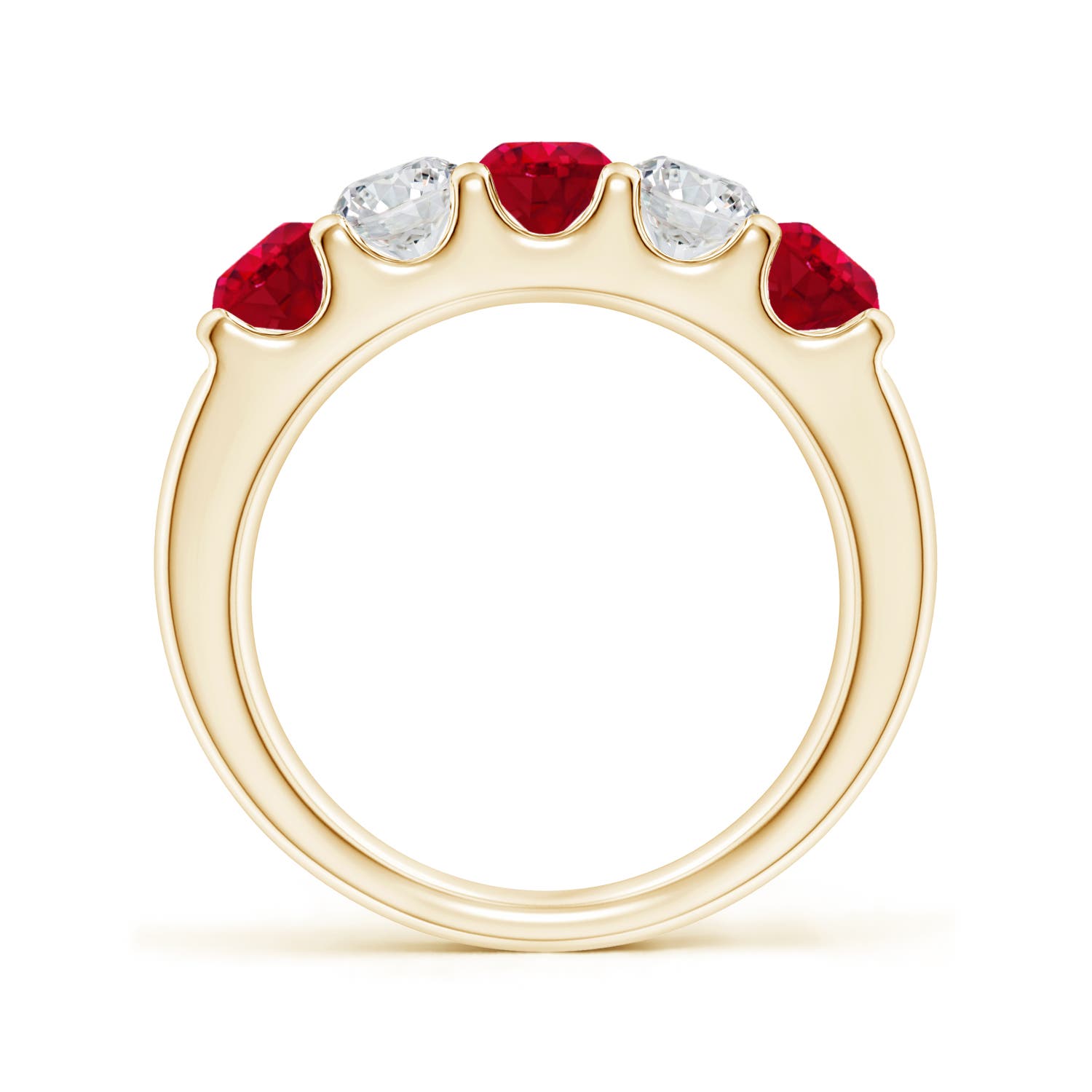 AAA - Ruby / 1.71 CT / 14 KT Yellow Gold