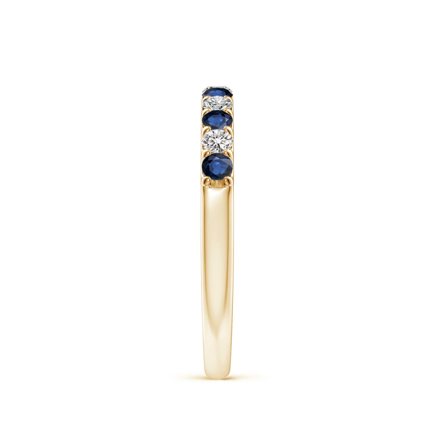 AA - Blue Sapphire / 0.53 CT / 14 KT Yellow Gold