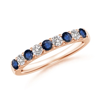 Round AA Blue Sapphire