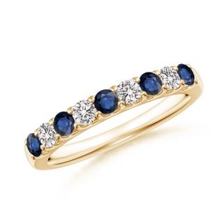 Round AA Blue Sapphire
