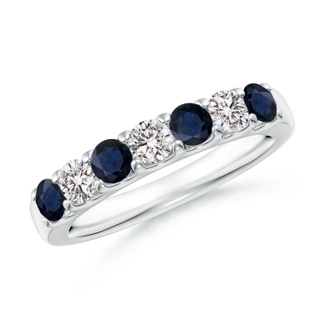 Round A Blue Sapphire