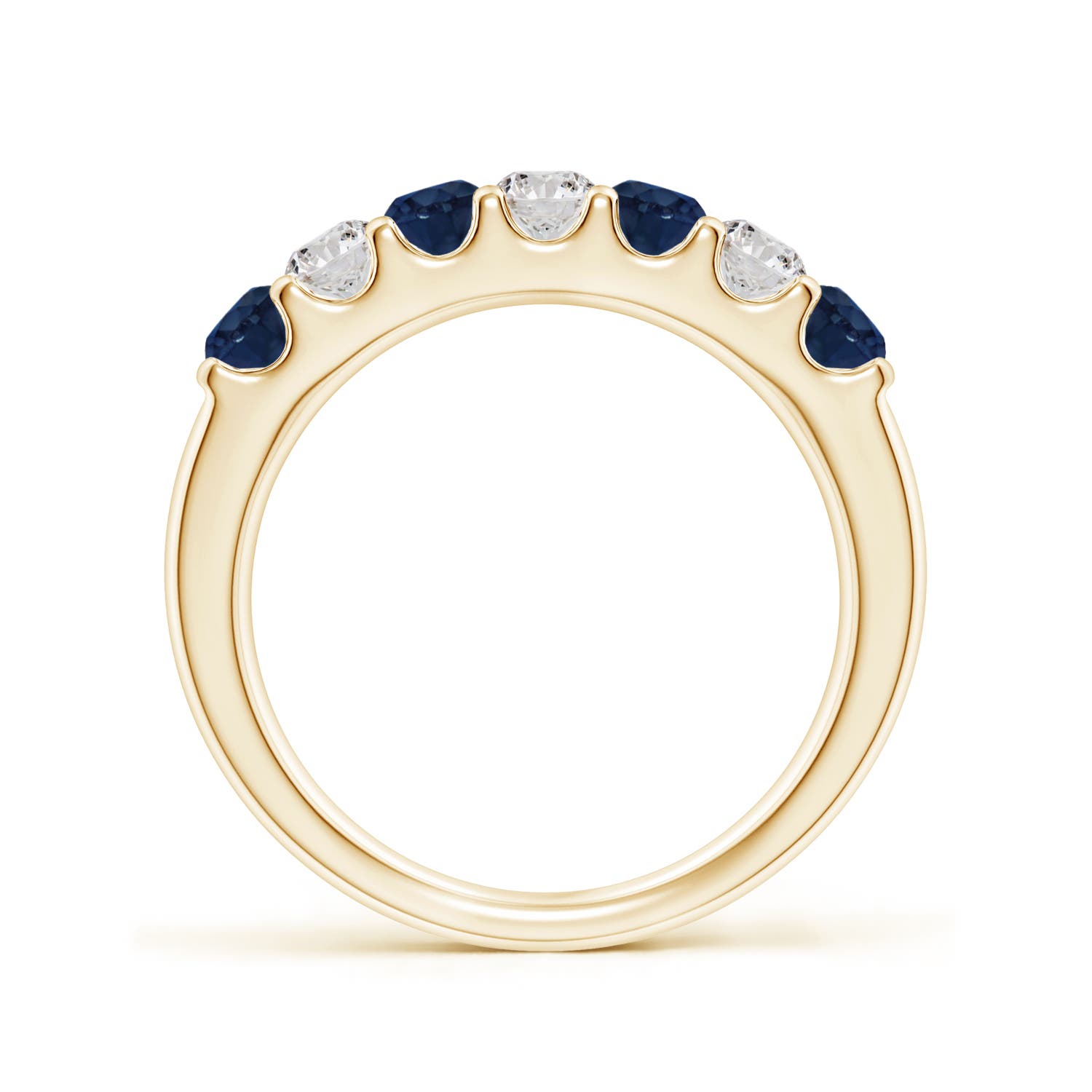 AA - Blue Sapphire / 0.95 CT / 14 KT Yellow Gold