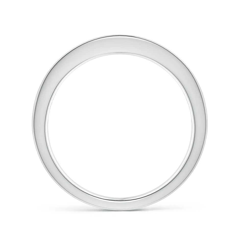 1.8mm AAA Channel Square Sapphire and Diamond Half Eternity Ring in White Gold side 199