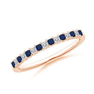 Square AA Blue Sapphire