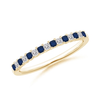 Square AA Blue Sapphire