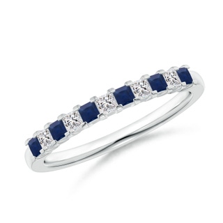 Square A Blue Sapphire