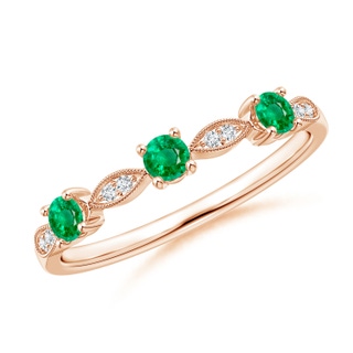 Round AAA Emerald