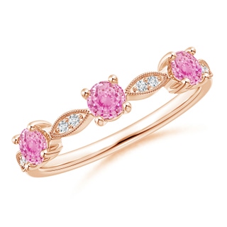 Round A Pink Sapphire