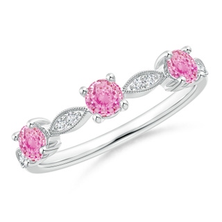 Round A Pink Sapphire