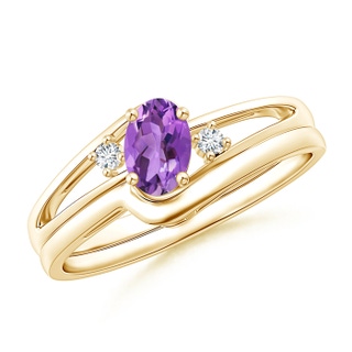 Oval AA Amethyst