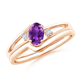 Oval AAAA Amethyst