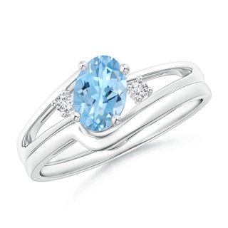 Oval AAAA Aquamarine